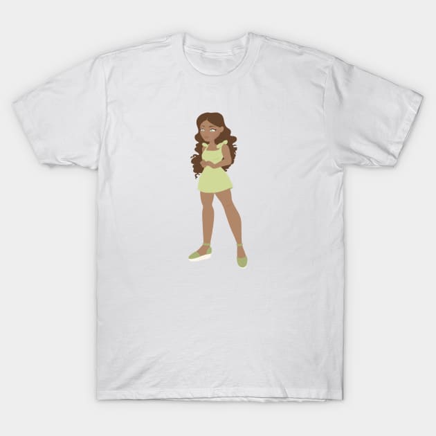 Princess of Waves T-Shirt by littlemoondance